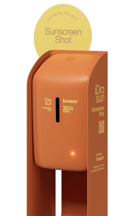 device from the front